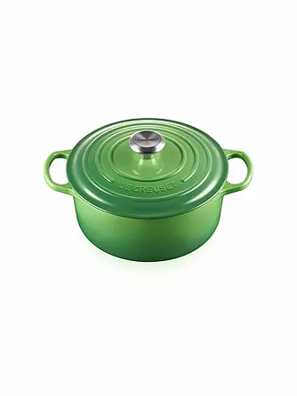 LE CREUSET | Bräter rund SIGNATURE 24cm Nectar | grün