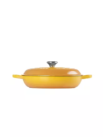 LE CREUSET | Gourmet Profitopf 30cm/3,5l SIGNATURE Sea Salt | gelb