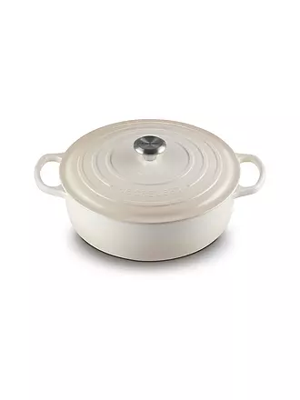 LE CREUSET | Gourmet-Bräter SIGNATURE 30cm Meringue | hellgrau