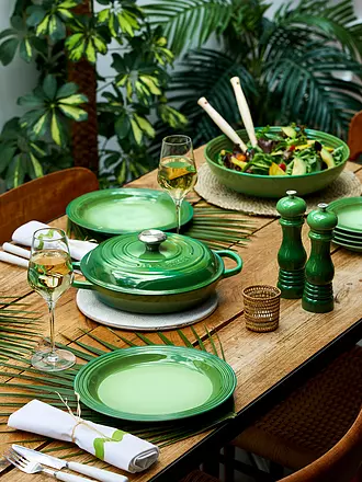 LE CREUSET | Gourmet-Profitopf Signature 30cm/3,2l Bamboo Green | grün