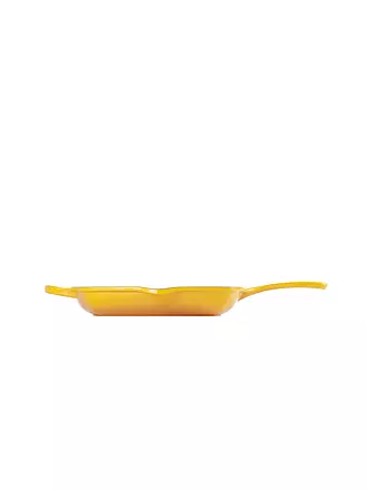 LE CREUSET | Grillpfanne quadratisch 26x26cm SIGNATURE Nectar | hellgrau