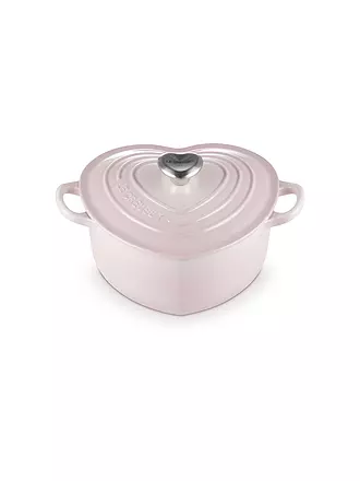 LE CREUSET | Herzbräter mit Herzknopf 20cm/1,9l Kirschrot | rosa
