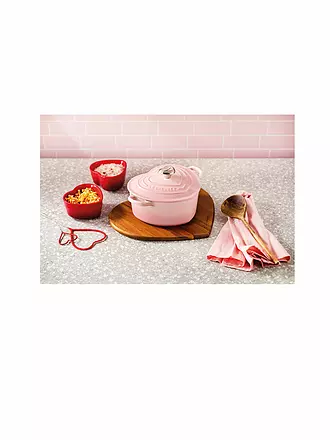 LE CREUSET | Herzbräter mit Herzknopf 20cm/1,9l Kirschrot | rosa