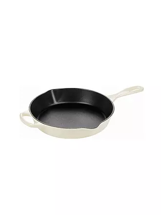 LE CREUSET | Hohe Brat- und Servierpfanne aus Gusseisen 26cm Nectar | creme