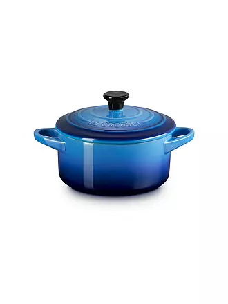 LE CREUSET | Mini Cocotte 14cm/0,65l KLASSIK Meringue | blau