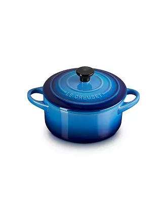 LE CREUSET | Mini Cocotte 14cm/0,65l KLASSIK Meringue | blau