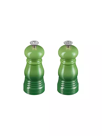 LE CREUSET | Mini Salz- & Pfeffermühlen Set 12,5cm Rhone | grün