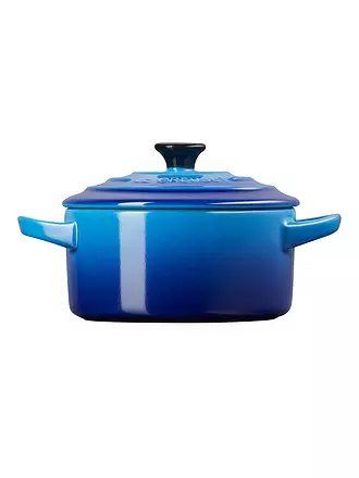 LE CREUSET | Mini-Cocotte POTERIE 10cm/0,2L Nectae | blau