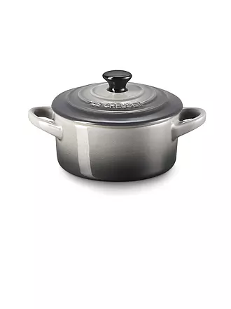 LE CREUSET | Mini-Cocotte Poterie 10cm/0,2L Bamboo Green | grau