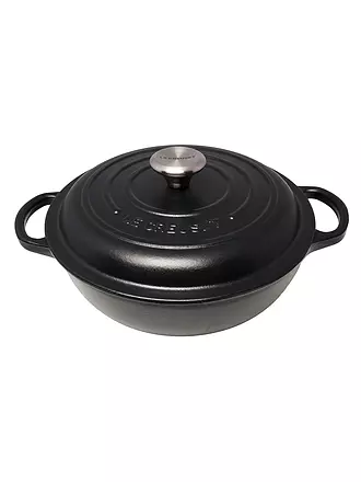 LE CREUSET | Stew Pot Signature 22cm Ofenrot | schwarz