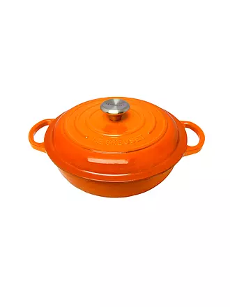 LE CREUSET | Stew Pot Signature 22cm Schwarz | orange
