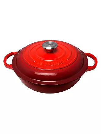 LE CREUSET | Stew Pot Signature 22cm Schwarz | rot