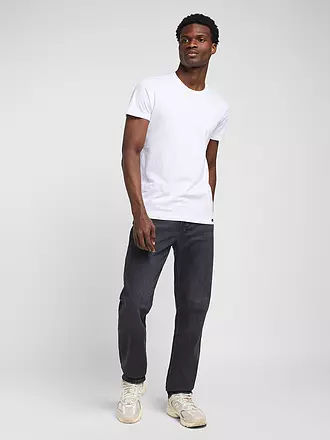 LEE | Jeans Straight Fit WEST | schwarz