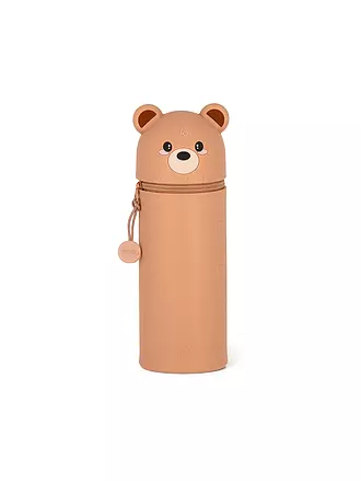 LEGAMI | 2-in-1-Federmäppchen aus weichem Silikon TEDDY BEAR | keine Farbe