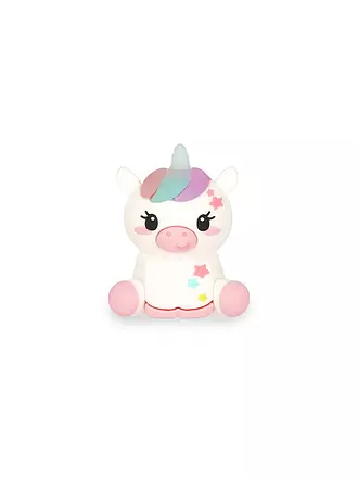 LEGAMI | Leuchtender Bleistiftspitzer mit Behälter – Anspitzen ist Magie UNICORN | keine Farbe