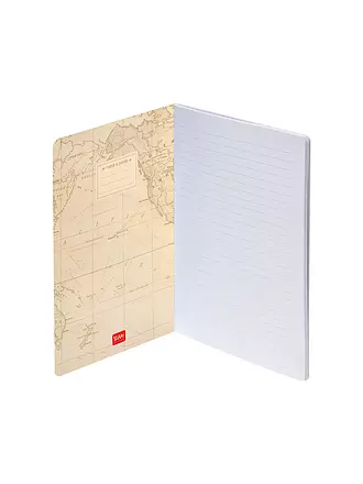 LEGAMI | Liniertes Notizbuch - Large - B5-Format Travel | keine Farbe