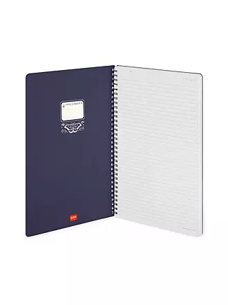 LEGAMI | Liniertes Notizbuch -Maxi - Spiralbindung - A4-Format MOTH | keine Farbe