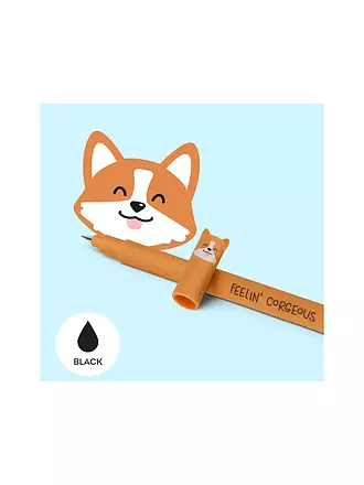 LEGAMI | Löschbarer Gelstift CORGI | keine Farbe