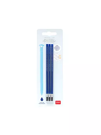 LEGAMI | Nachfüllung für radierbaren Gelstift 3er Pkg. Blue | keine Farbe