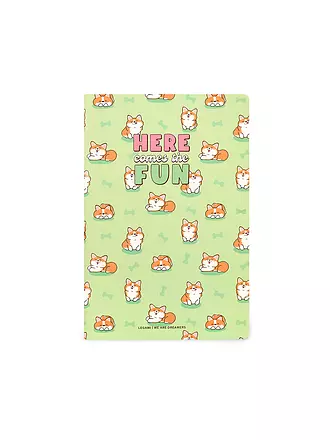 LEGAMI | Notizbuch Medium  CORGI | keine Farbe