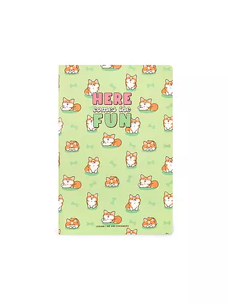 LEGAMI | Notizbuch Medium CORGI | keine Farbe