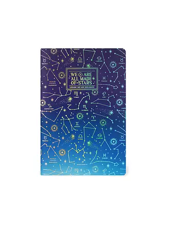 LEGAMI | Notizbuch Medium STARS | keine Farbe