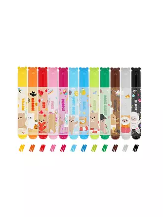 LEGAMI | Set mit 12 Filzstiften Teddy Friends TEDDYBAER | keine Farbe