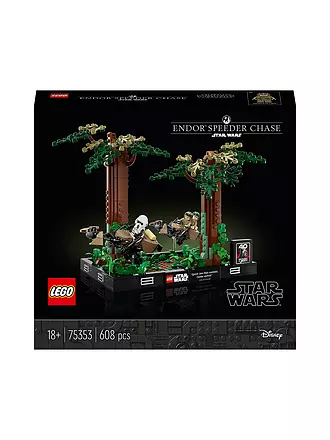 LEGO | Star Wars - Verfolgungsjagd auf Endor – Diorama 75353 | keine Farbe