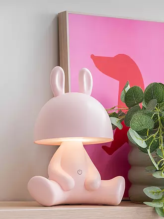 LEITMOTIV | LED Tischlampe BUNNY Pink | rosa