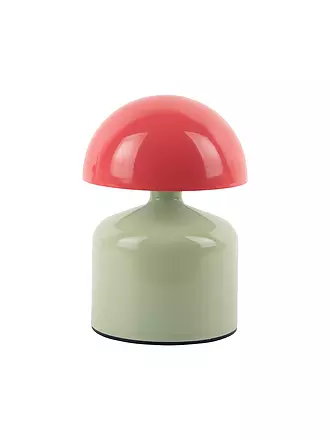 LEITMOTIV | LED Tischlampe FUNKY IMPETU Soft Pink/Bright Orange | hellgrün