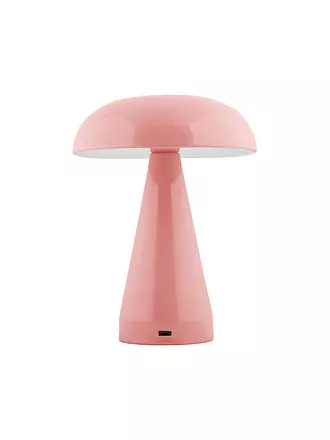 LEITMOTIV | LED Tischlampe RACHEL Iron Rose Tan | rosa