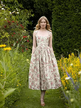 LENA HOSCHEK | Midikleid ELOUISE | beige