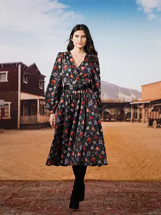 LENA HOSCHEK | Midikleid REMBRANDT | bunt