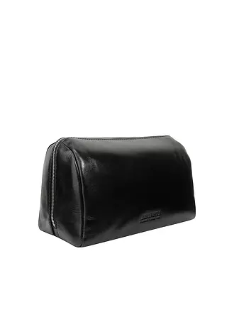 LEONHARD HEYDEN | Leder-Toilettetasche 