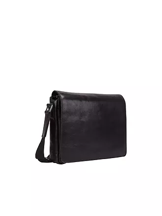 LEONHARD HEYDEN | Ledertasche - Umhängetasche Roma | schwarz