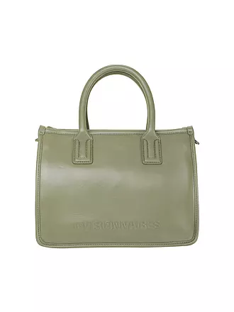 LES VISIONNAIRES | Ledertasche - Tote Bag LENA SILKY | schwarz