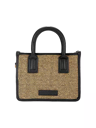 LES VISIONNAIRES | Tasche - Tote Bag LENI CANVAS | schwarz