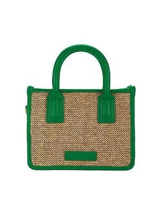 LES VISIONNAIRES | Tasche - Tote Bag LENI CANVAS | grün