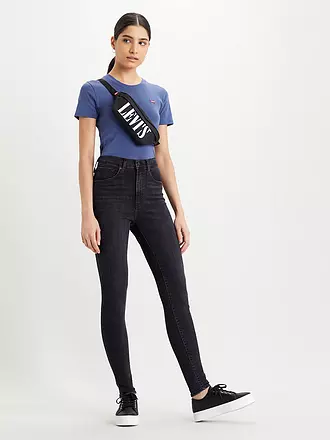 LEVI'S® | Highwaist Jeans Super Skinny Fit MILE | schwarz