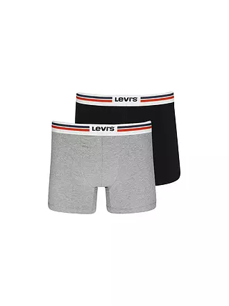 LEVI'S® | Pants 2er Pkg middle grey melange | schwarz