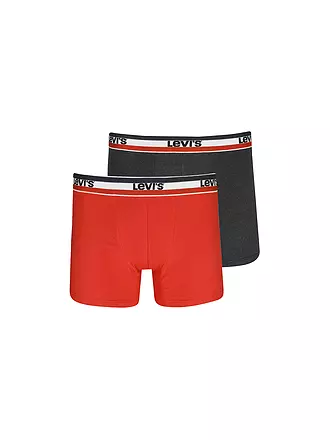 LEVI'S® | Pants 2er Pkg red / black | rot