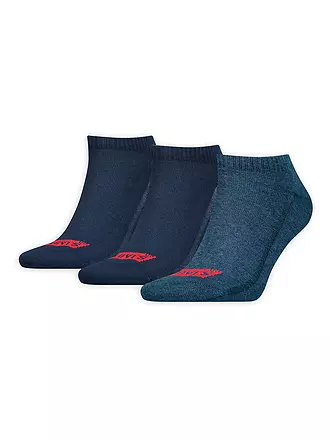 LEVI'S® | Sneaker Socken 3er Pkg denim | schwarz