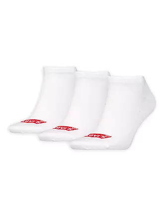 LEVI'S® | Sneaker Socken 3er Pkg white | schwarz