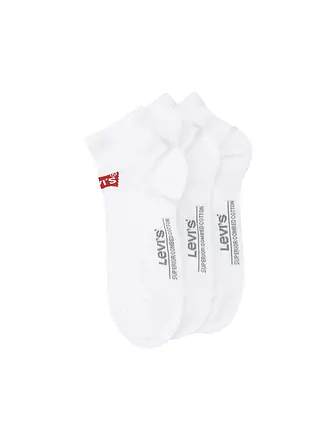 LEVI'S® | Socken 3er Pkg middle grey melange | weiss