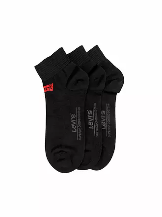 LEVI'S® | Socken 3er Pkg middle grey melange | schwarz