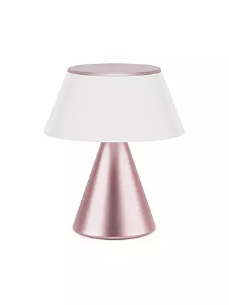 LEXON | LED Lampe LUMA M 10,8cm Gold | rosa