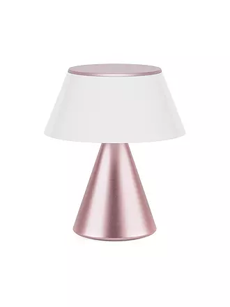 LEXON | LED Lampe LUMA M 10,8cm Gold | rosa