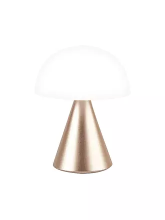 LEXON | LED Lampe MINA L 17cm Alu Finish | gold