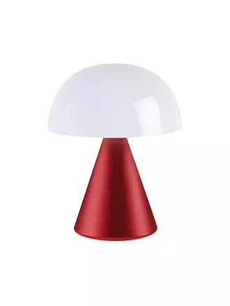 LEXON | LED Lampe MINA L 17cm Dark Red | rosa