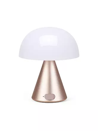 LEXON | LED Lampe MINA M 11cm Alu Finish | gold